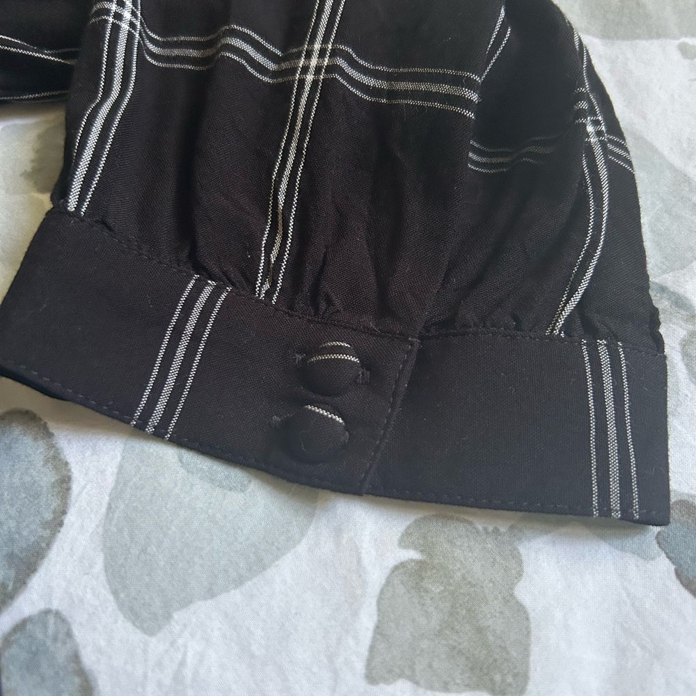 madewell | wrap top - windowpane - Picture 7 of 9